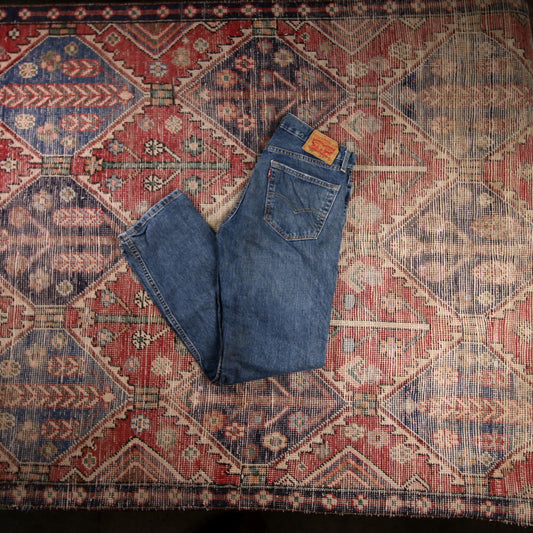 Levi's 559 W30 L31 Straight Leg Relaxed Fit Blue Denim Jeans