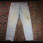 Wrangler W40 L32 Straight Leg Relaxed Fit Blue Denim Jeans