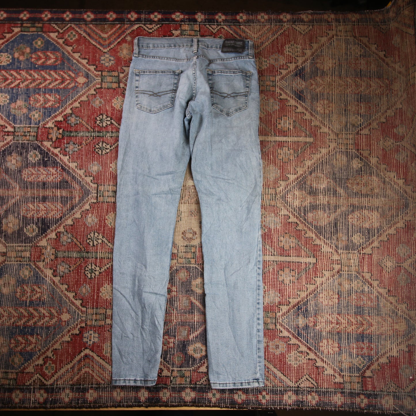 Levi's Signature W30 L30 Slim Fit Blue Denim Jeans
