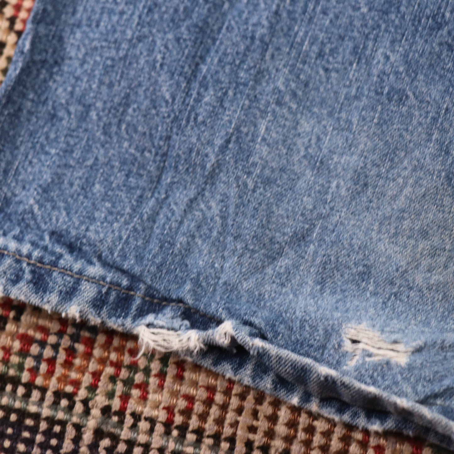 Wrangler W32 L30 Relaxed Blue Denim Jeans