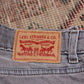 Levi's 721 Orange Tab W28 L30 Skinny Grey Denim Jeans