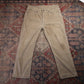 Levi's 514 W36 L27 Straight Leg Beige Corduroy Trousers