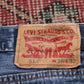 Levi's 514 Red Tab W28 L30 Straight Leg Blue Denim Jeans