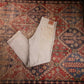 Levi's 550 W36 L34 Tapered Leg Relaxed Fit Beige Denim Jeans