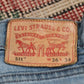 Levi's 511 W34 L32 Slim Fit Classic Ripped Style Blue Denim Jeans