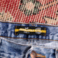 Lee W36 L30 Straight Leg Relaxed Fit Classic Ripped Style Blue Denim Jeans