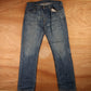Levi's 559 Red Tab W36 L34 Straight Leg Relaxed Fit Blue Denim Jeans