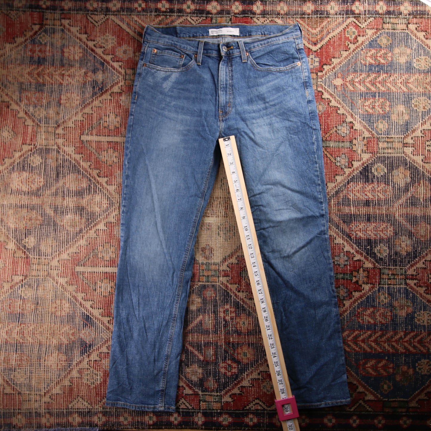 Levi's Red Tab W34 L30 Athletic Fit Blue Denim Jeans