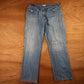 Levi's 0 Red Tab W34 L31 Bootcut Blue Denim Jeans