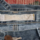 Lee W36 L31 Carpenter Classic Ripped Style Blue Denim Jeans