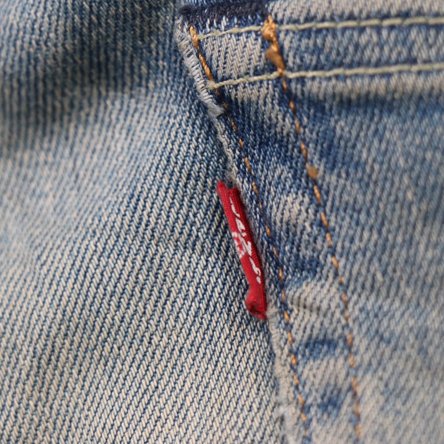 Levi's 511 Red Tab W34 L31 Slim Fit Blue Denim Jeans