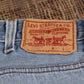 Levi's 550 W38 L30 Tapered Leg Relaxed Fit Blue Denim Jeans