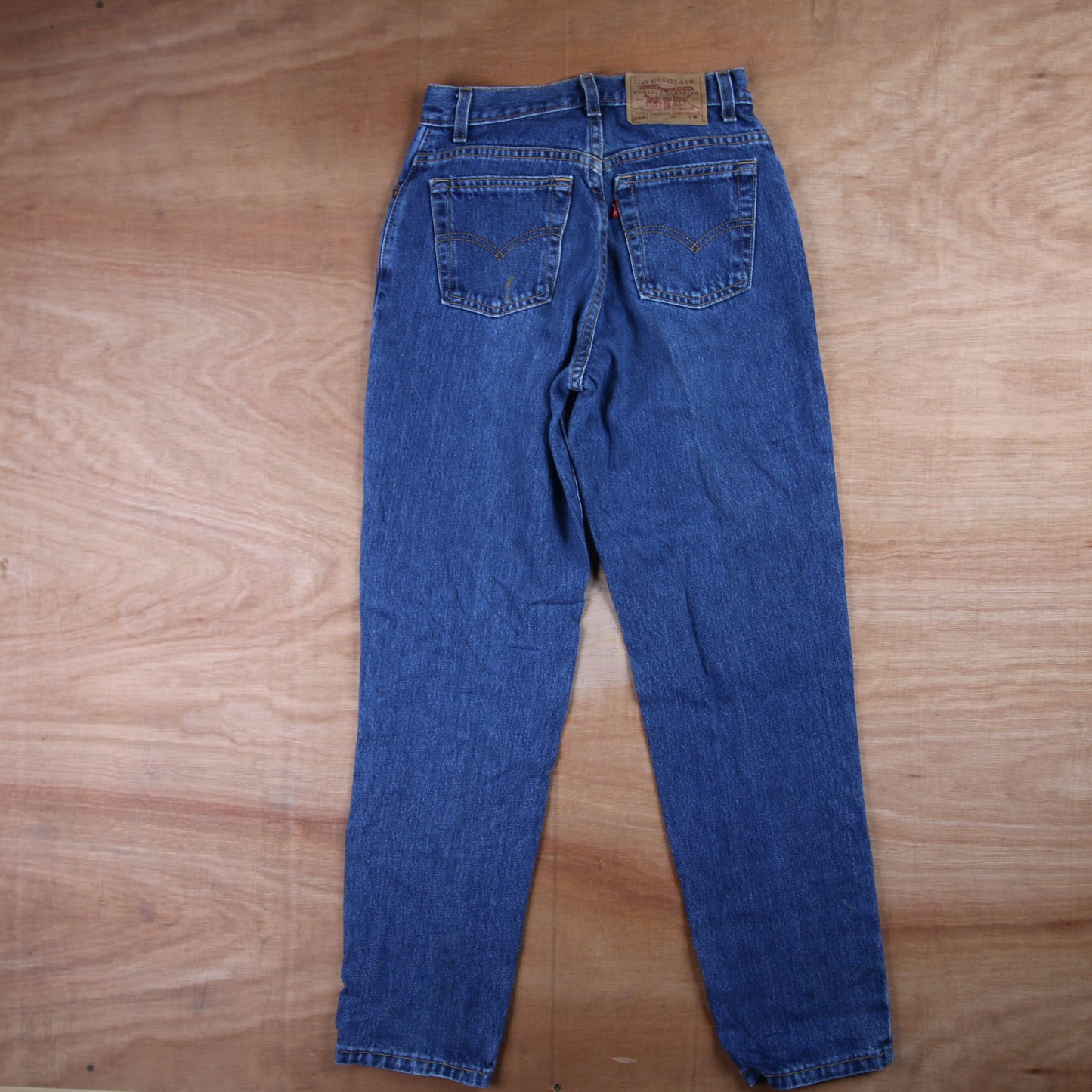 Levi's 501 Red Tab W26 L31 Original Fit Blue Denim Jeans