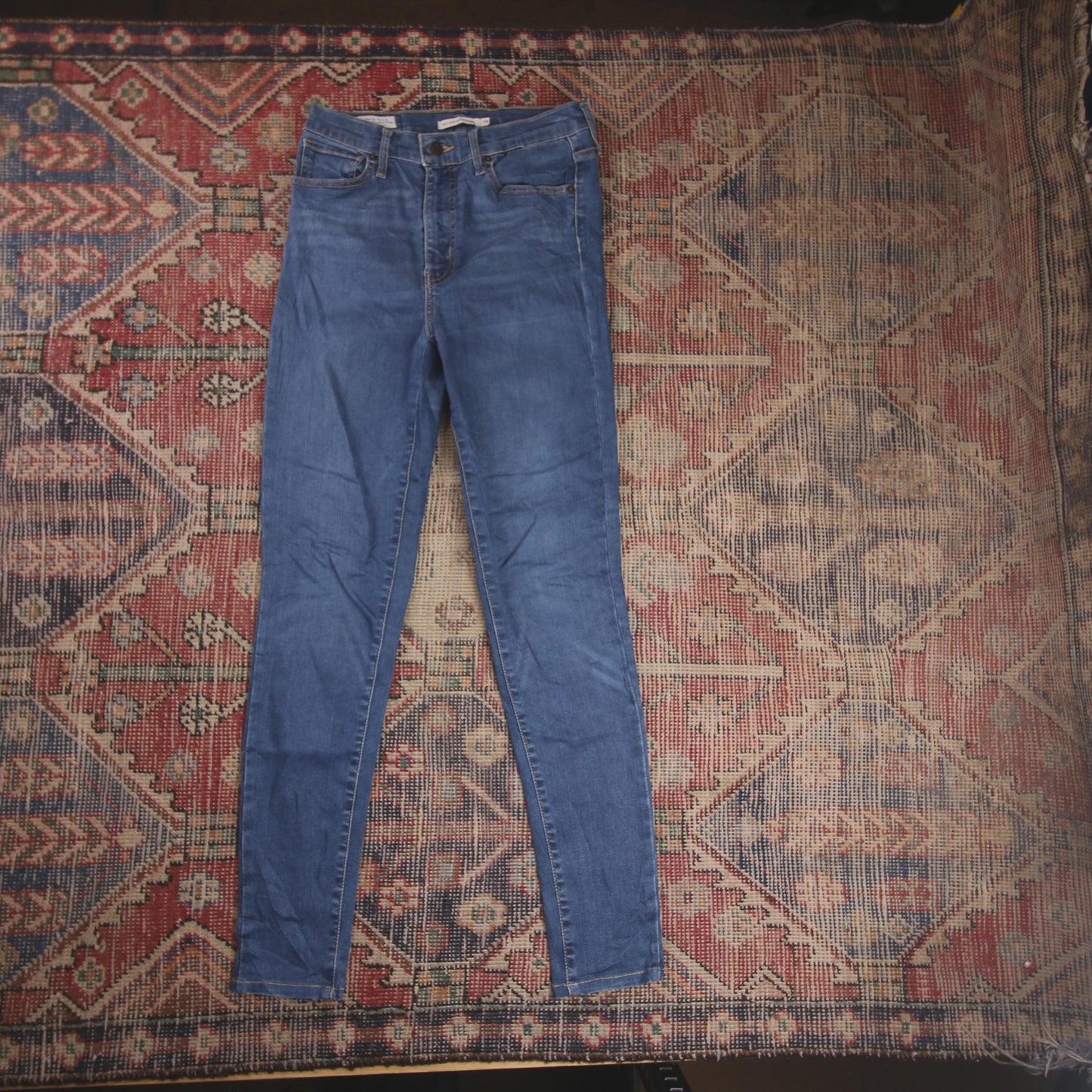 Levi's W26 L29 Skinny Blue Denim Jeans
