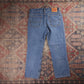Levi's 516 Red Tab W34 L26 Relaxed Straight Leg Blue Denim Jeans