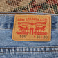 Levi's 516 W34 L28 Straight Leg Blue Denim Jeans