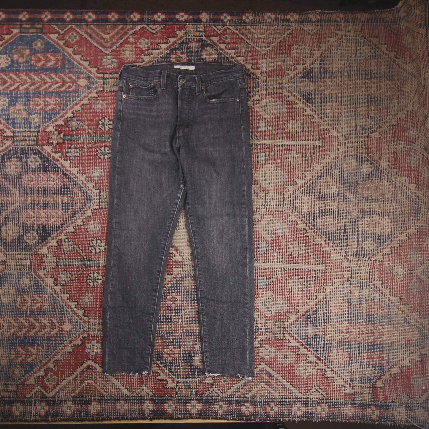 Levi's W30 L25 Skinny Black Denim Jeans