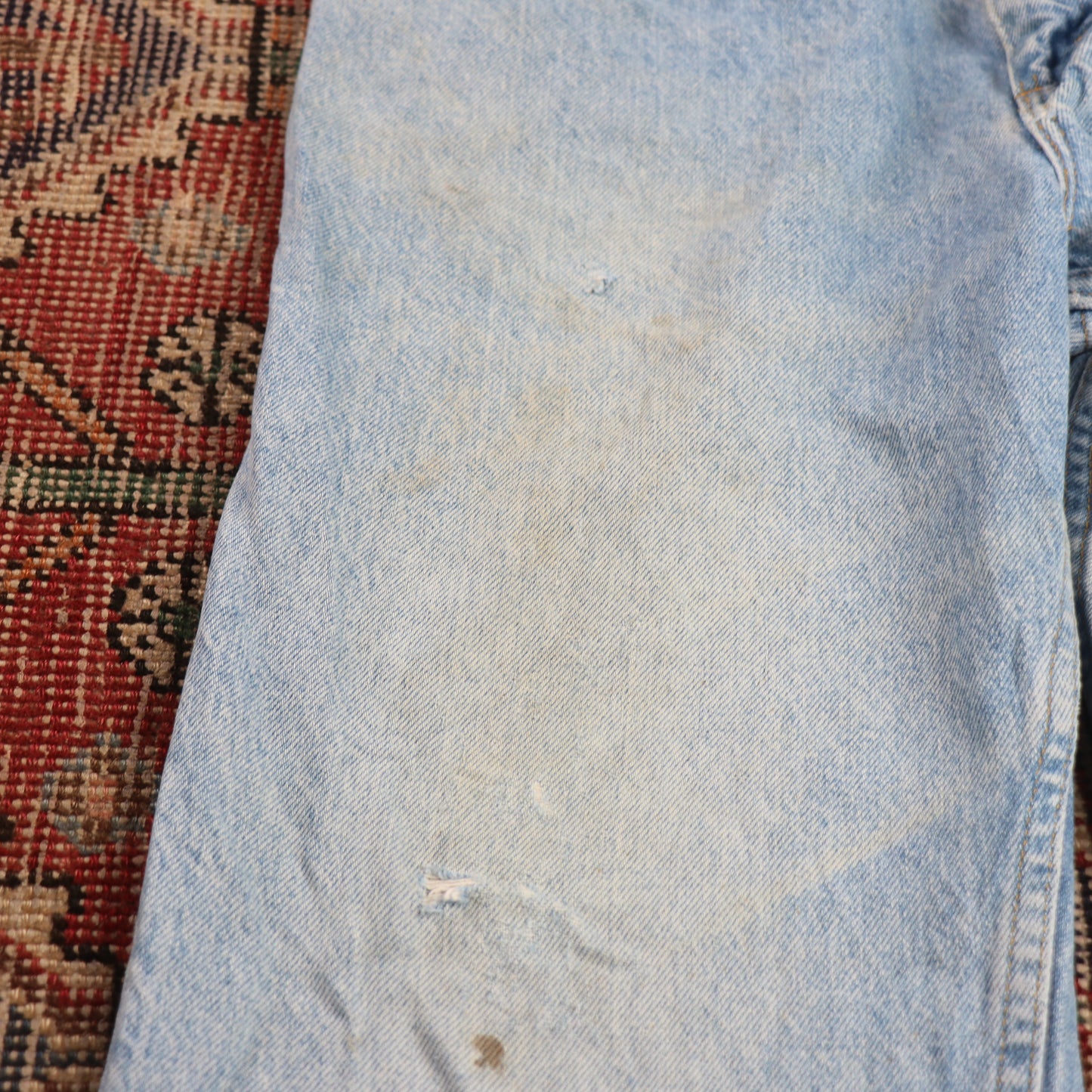 Lee W36 L29 Straight Leg Relaxed Fit Blue Denim Jeans