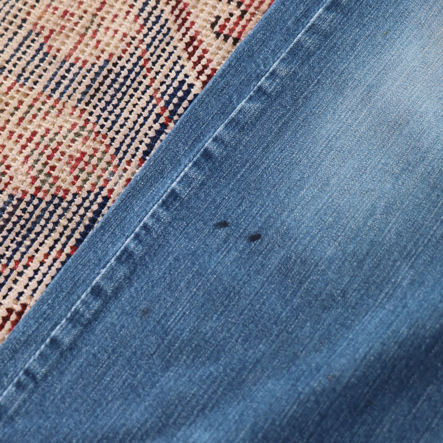 Levi's 505 Red Tab W28 L25 Straight Leg Regular Fit Blue Denim Jeans