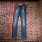 Levi's 520 W28 L31 Tapered Leg Slim Fit Blue Denim Jeans