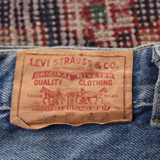 Levi's 560 Red Tab W30 L24 Comfort Fit Blue Denim Jeans
