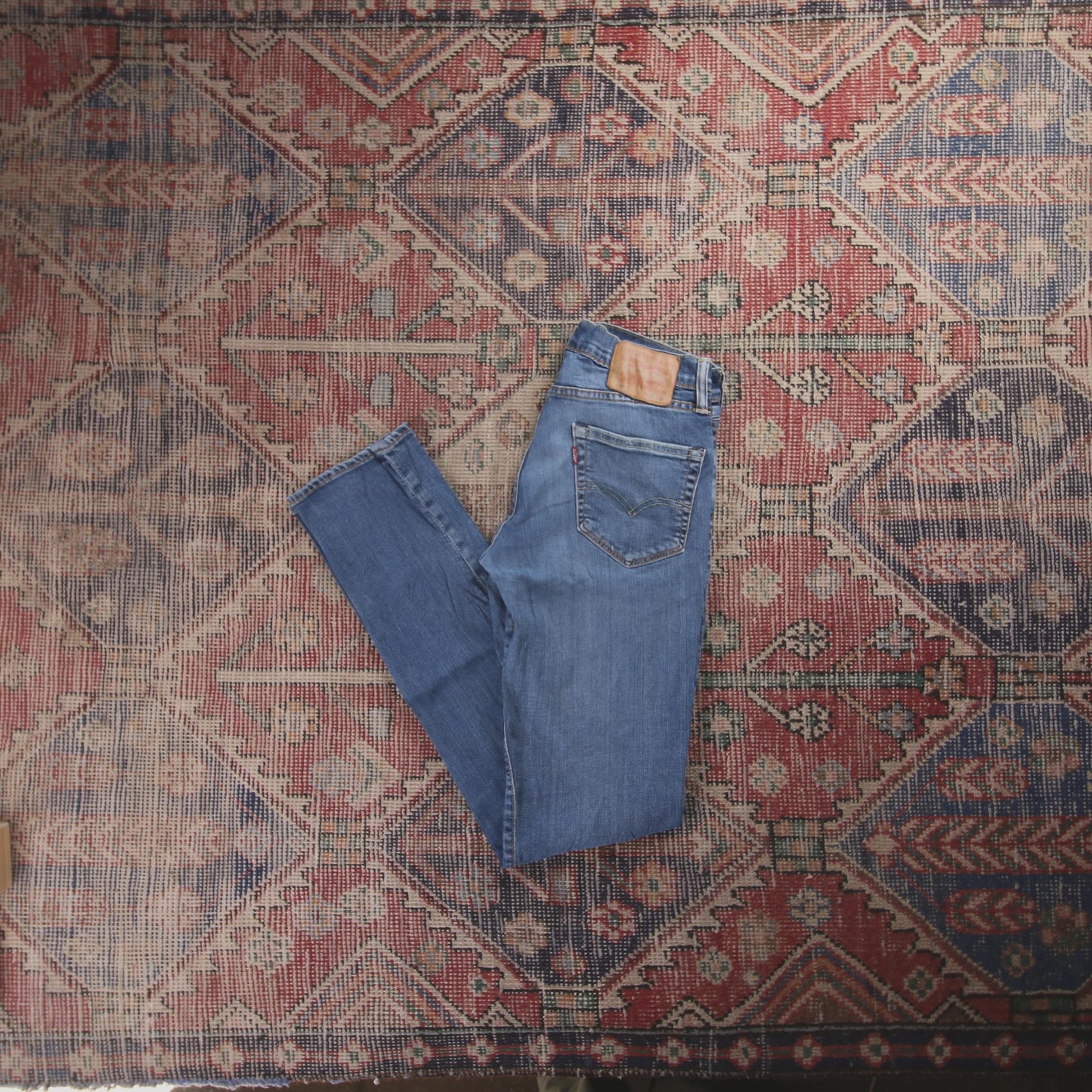 Levi's 511 W26 L32 Slim Fit Blue Denim Jeans