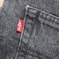 Levi's 511 W28 L28 Slim Fit Black Denim Jeans