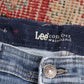 Lee W30 L30 Straight Leg Relaxed Fit Blue Denim Jeans