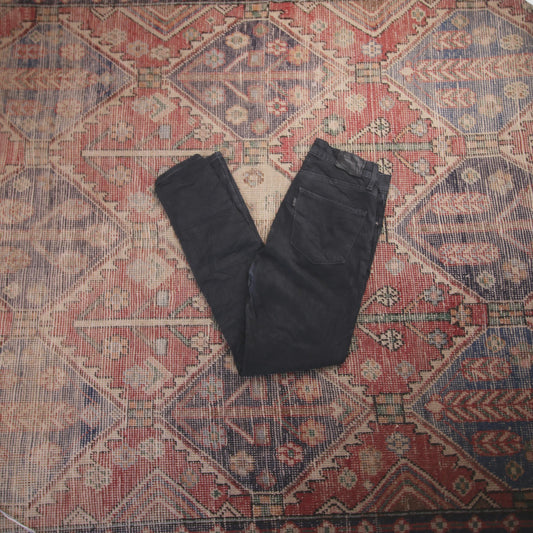 Levi's 721 W26 L27 Skinny Black Denim Jeans