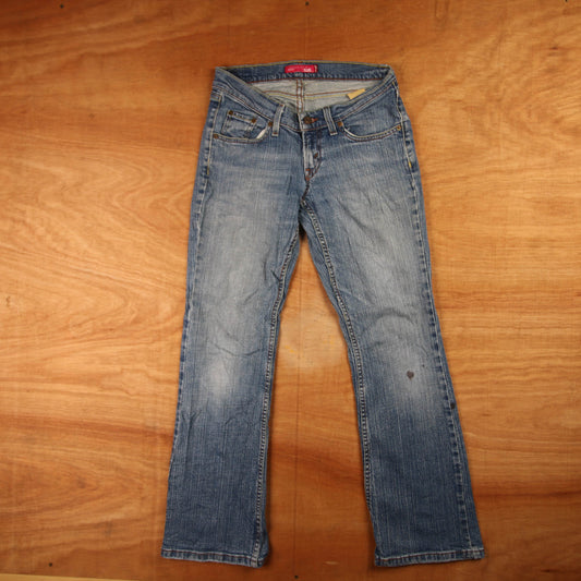 Levi's 188 Red Tab W30 L29 Bootcut Blue Denim Jeans