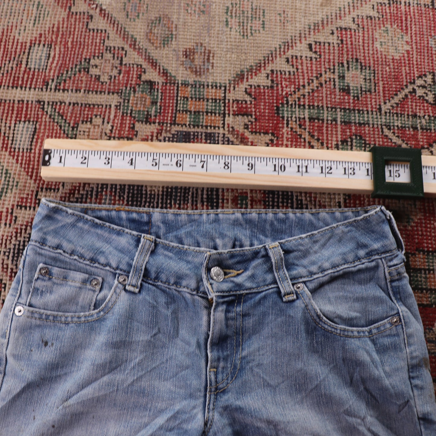 Levi's 187 Red Tab W30 L30 Straight Leg Blue Denim Jeans