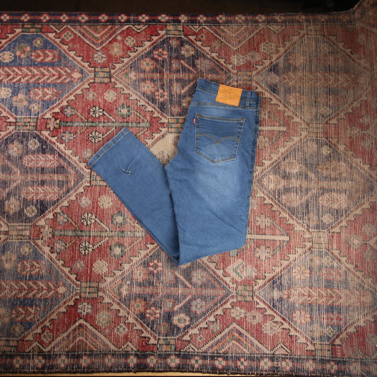 Levi's 511 W34 L31 Slim Fit Blue Denim Jeans