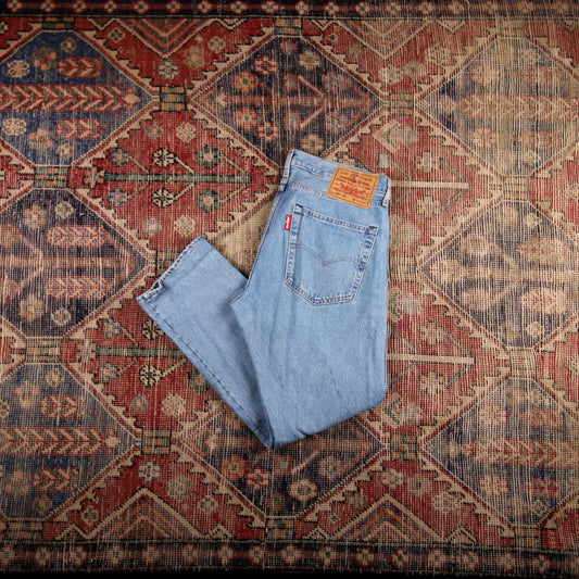 Levi's 501 W36 L30 Original Fit Blue Denim Jeans