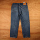 Levi's 508 Red Tab W34 L28 Tapered Leg Regular Fit Blue Denim Jeans