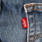 Levi's 529 Red Tab W26 L31 Bootcut Slim Fit Blue Denim Jeans