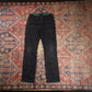 Levi's 511 W28 L27 Slim Fit Black Denim Jeans