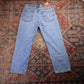 Levi's 516 W34 L25 Straight Leg Blue Denim Jeans
