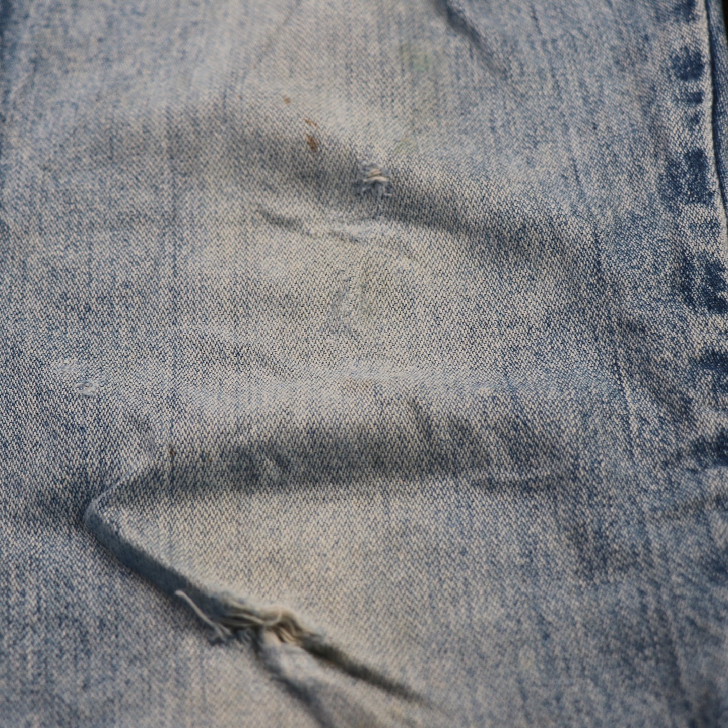 Wrangler W30 L33 Straight Leg Relaxed Fit Blue Denim Jeans