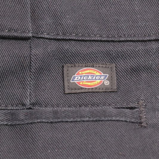 Dickies 774 W28 L28 Straight Leg Black Cotton Blend Trousers