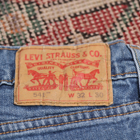 Levi's 541 W32 L28 Tapered Leg Blue Denim Jeans