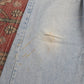 Wrangler W36 L32 Straight Leg Loose Fit Blue Denim Jeans