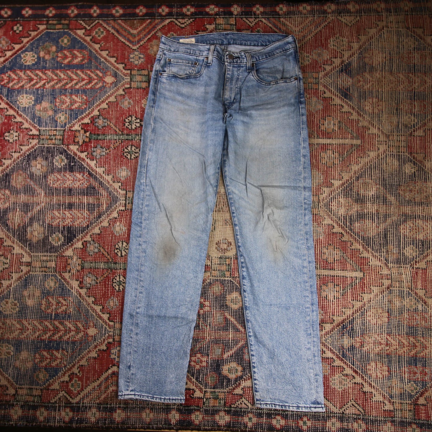 Levi's 502 W32 L31 Tapered Leg Regular Fit Blue Denim Jeans