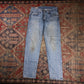 Levi's 502 W32 L31 Tapered Leg Regular Fit Blue Denim Jeans