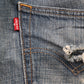 Levi's 501 Red Tab W32 L28 Original Fit Blue Denim Jeans
