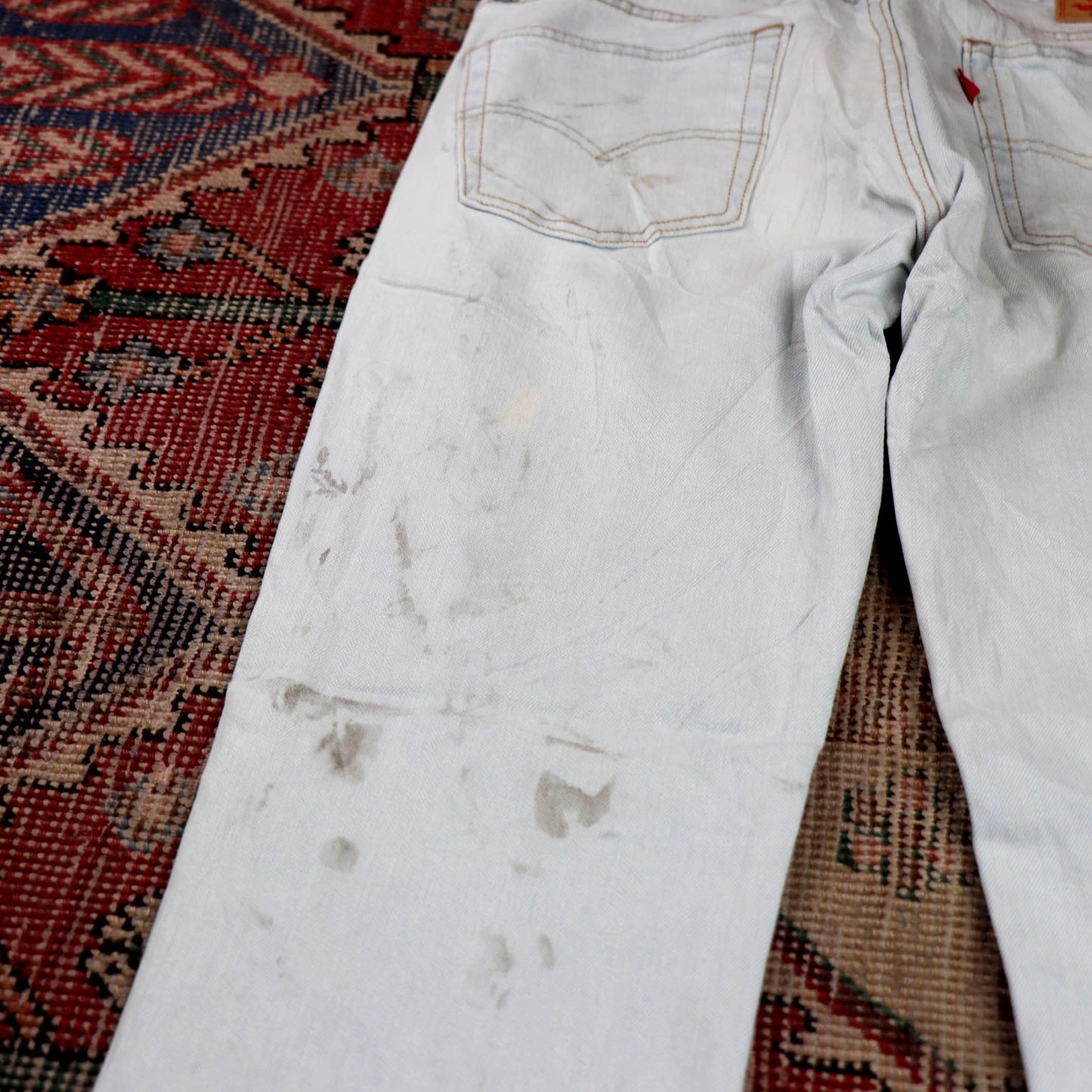 Levi's 511 W32 L30 Slim Fit White Denim Jeans