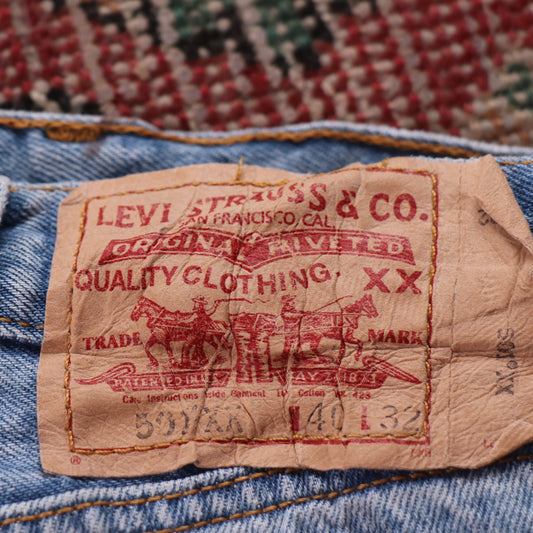 Levi's 501 W36 L28 Original Fit Blue Denim Jeans