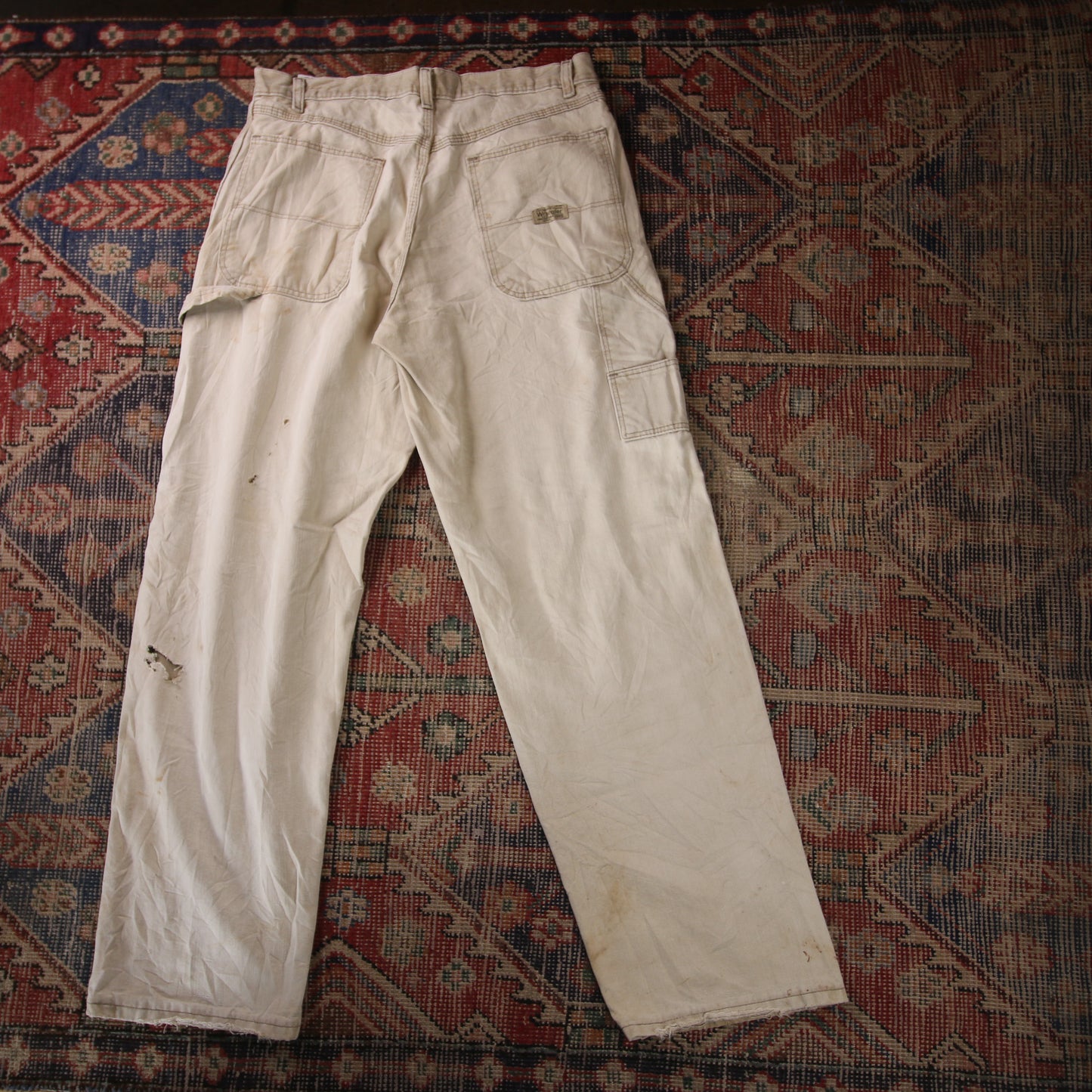 Wrangler W32 L32 Cargo Beige Denim Trousers