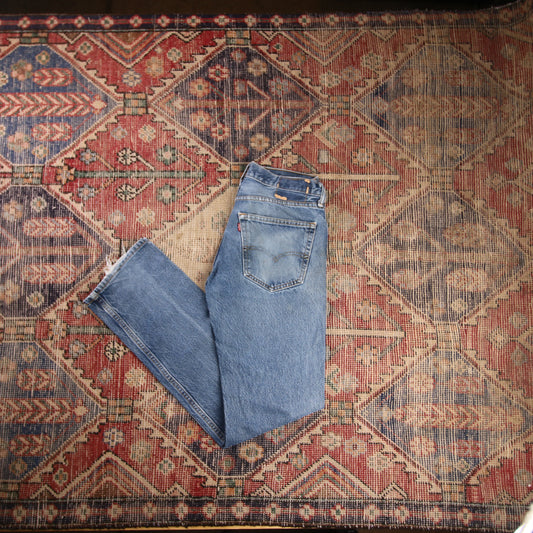 Levi's W30 L32 Straight Leg Blue Denim Jeans