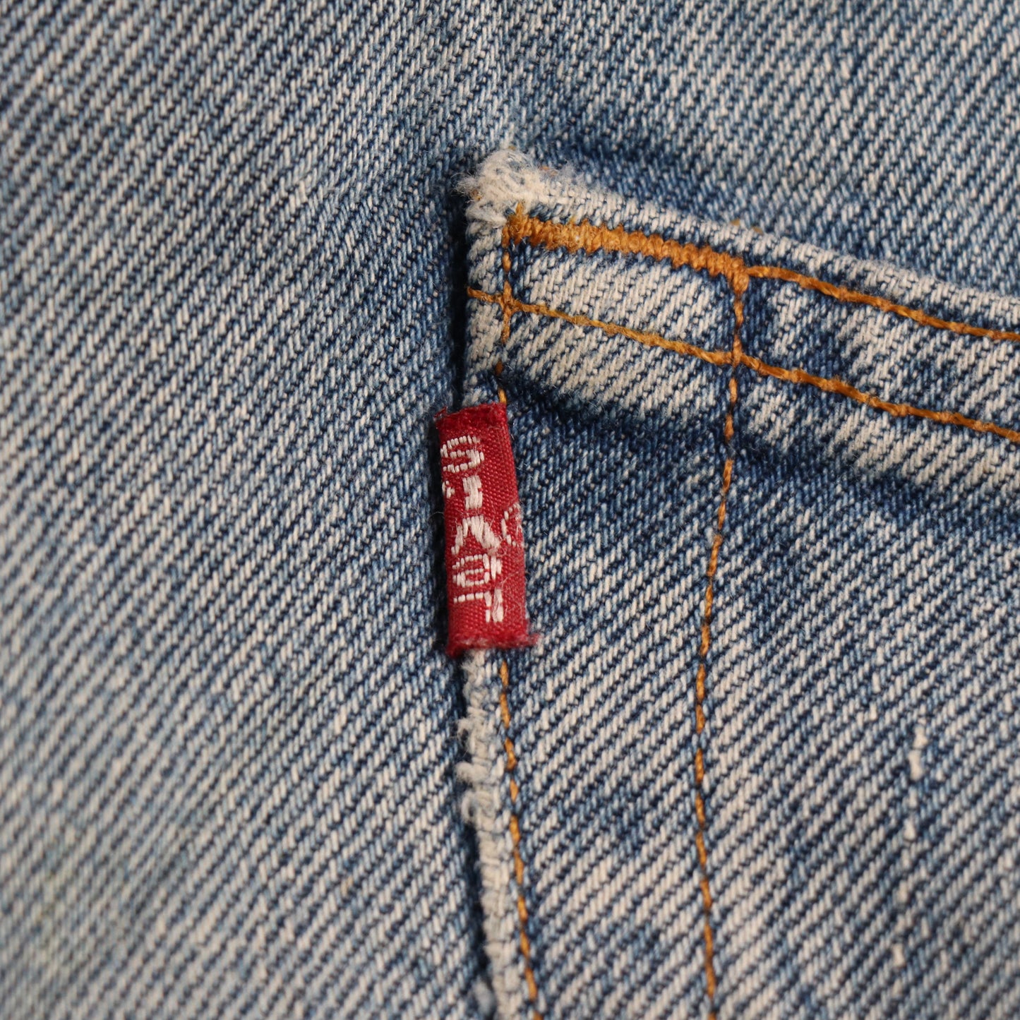 Levi's W36 L31 Tapered Leg Loose Fit Blue Denim Jeans