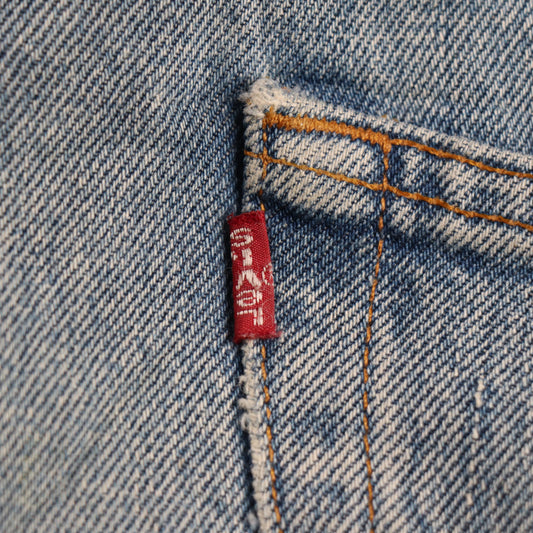 Levi's W36 L31 Tapered Leg Loose Fit Blue Denim Jeans